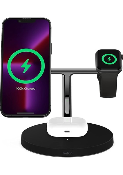 Şarj Istasyonu 3-En-1 Noir indirimleri