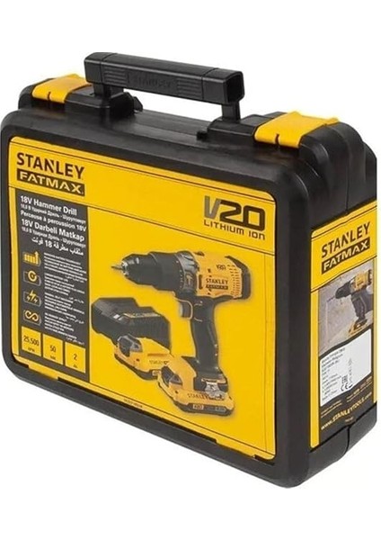 SCD718D2K-TR, 18V 2.0AH V20 Li-Ion, Çift Akülü, Kömürlü, Darbeli Matkap modelleri