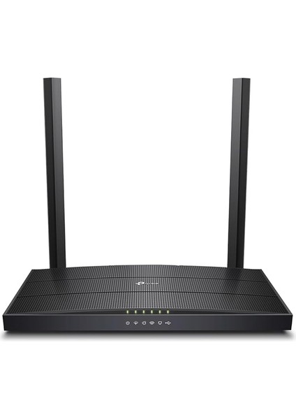 Archer VR400, AC1200 Mbps Kablosuz Dual-Band Mu-Mımo Fiber Destekli Vdsl/adsl Modem Router, 4 Gigabit Lan Portları + 1 USB 2.0 Port, Beamforming, Tether Uygulaması ile Kolay Kurulum