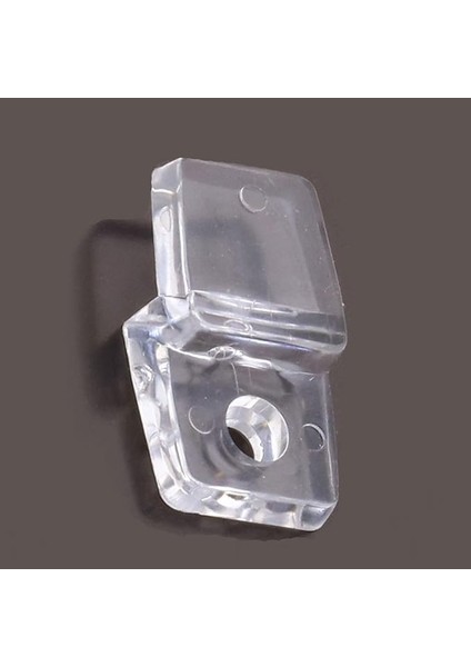 Ayna Tırnağı Cam Ayna Tutucu Plastik Şeffaf 10 Adet