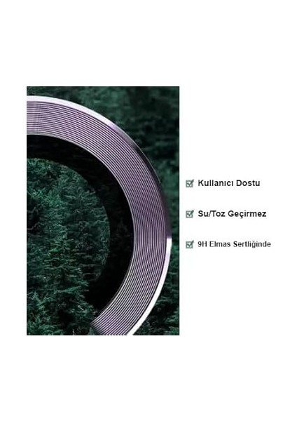 iPhone 11 ile Uyumlu Premium Kalite Safir Kamera Lens Koruyucu Telefon Kamerası Için Tüm Darbe ve Çiziklere Karşı Ultra Tam Koruma Sağlar - Full Hd 4K Görüntü Kalitesi Sunar (Mor) indirimleri