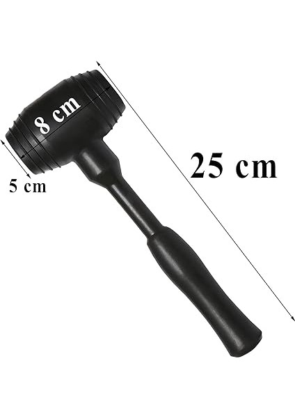 Kaucuk Tokmak Fayans Fayansçı Tokmağı Çekiç Seramik Karo Döşeme Parke Tadilat 50 Lik Siyah modelleri