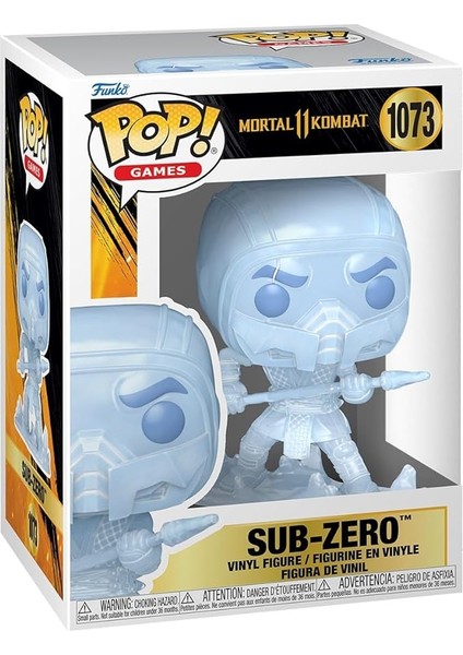 Pop Games: Mortal Kombat - Sub-Zero Figür