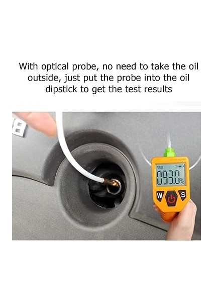 Yağ Test Cihazı Için Otomatik Kontrol ile Yağ Kalitesi Ü LED Ekran Gaz Analizörü Araç Test Araçları Youmaxe fiyatları