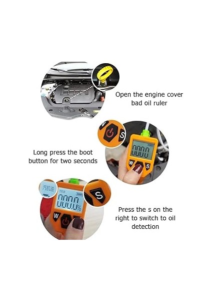 Yağ Test Cihazı Için Otomatik Kontrol ile Yağ Kalitesi Ü LED Ekran Gaz Analizörü Araç Test Araçları Youmaxe indirimleri