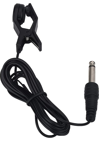 Pickup'ta Klip Mikrofon Vokal Pick Up Tuner Enstrüman Aksesuarı Çeşitli Enstrümanlar Için 6.2mm Arayüz ile