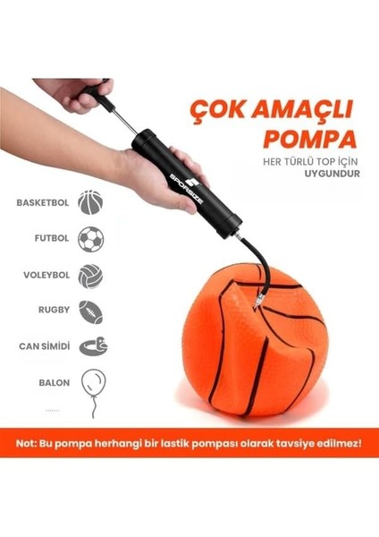 Futbol Basketbol Voleybol Hentbol Pilates Topu Denge Diski Şişirme Pompası - Top Şişirme Pompası fiyatları