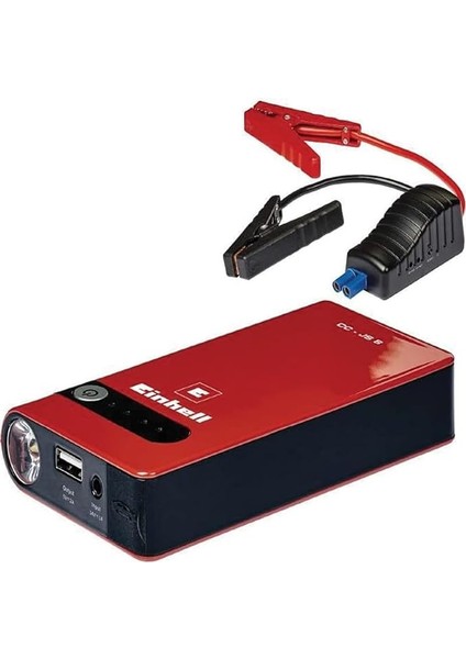 Akü Takviye-Powerbank Ce-Js 8/1 (12 V, Lipo Rech. Batarya 3X2500 Mah, LED Şarj Durum Göstergesi, LED Lamba, 12V/200A Takviye, Takviye Kablosu, 2 USB Portu) - 1091511