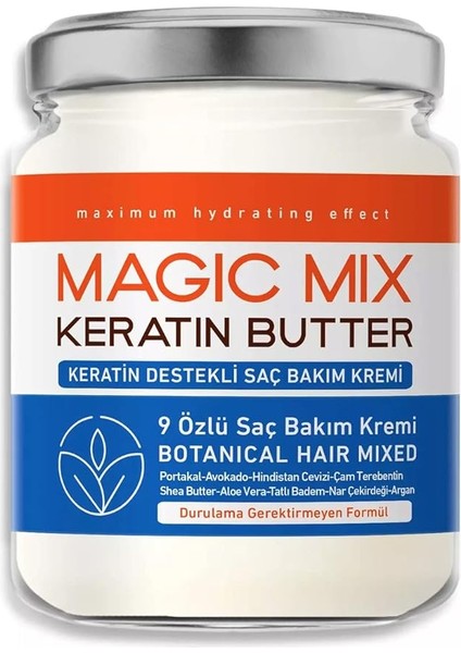 Mix 9 Özlü Saç Bakım Yağı, Derinlemesine Onarıcı &amp; Besleyici, Kırılma Karşıtı &amp; Saç Güçlendirici, Yoğun Nemlendirici &amp; Parlaklık Veren Bakım, 190 ml