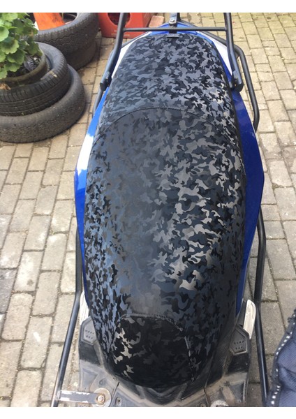 Akdeniz Sele Kaplama Jet 14 125-200 Forged Carbon Lastikli Sele Kılıfı [2017-2023)