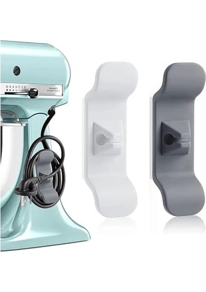 Home 6 Adet Yapışkanlı Airfrey Tost Makinesi ve Küçük Mutfak Aletleri Için Kablo Düzenleyici, Pratik ve Temiz Görünüm Sağlayan, Kolay Montajlı Kablo Yönetim Seti indirimleri