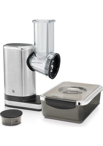 Kitchenminis Salad-To-Go Çelik Gümüş Elektrikli Rende 150 W