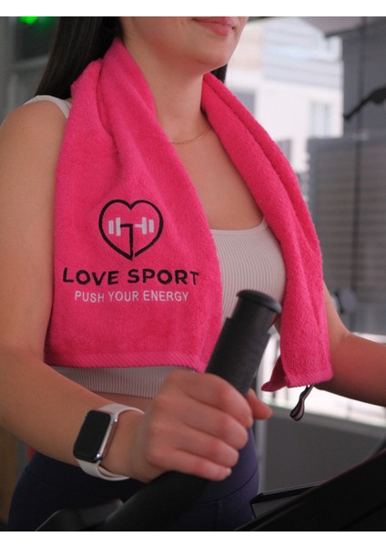 Nakışlı Sporcu Havlusu Pamuklu, Anti Bakteriyel, Ter Emici Fitness Plates Boks Tenis Spor Havlusu fiyatları