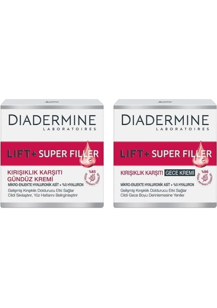 Lift+Superfiller Gündüz Kremi 50 ml + Gece Kremi 50 ml fırsatları