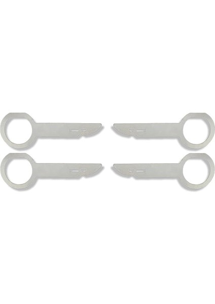 4'lü Oto Teyp Radyo Multimedya Metal Sökme Aparatı Anahtarı