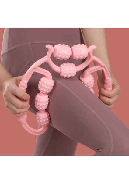 Selülit Masaj Aleti 9 Tekerlekli Lenf Drenaj Rulosu (2818) indirimleri