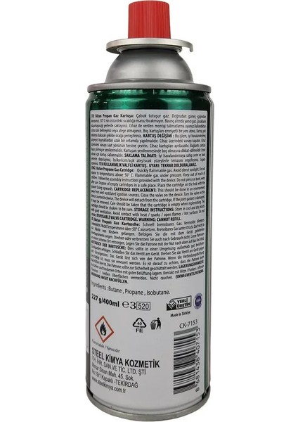 Pürmüz Gaz Yedek 400 ml (2818) modelleri