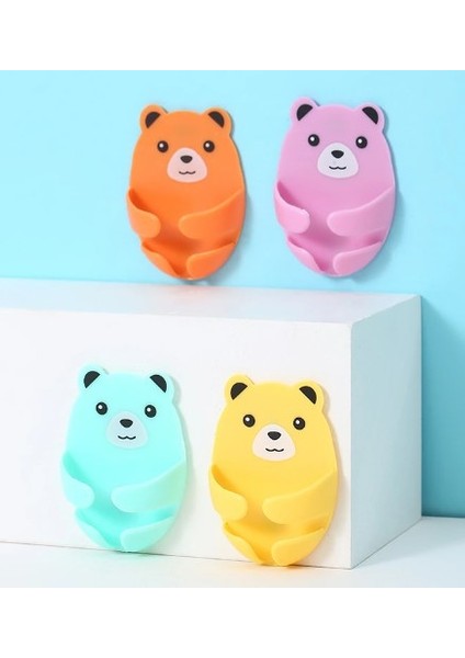 Ayıcık Desenli Çok Amaçlı 4 Lü Fiş Tutucu (2818) fiyatları