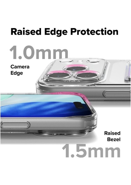 Apple iPhone 17 Pro Uyumlu Kartlıklı Kılıf Darbe Emici Köşe Korumalı Cüzdanlı Esnek Silikon Kapak - Şeffaf fiyatları