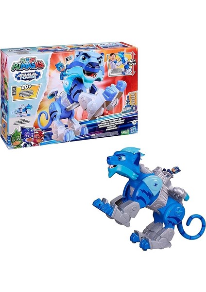Masks Pijamaskeliler Animal Power Işıklı ve Sesli Dev Kedi Araç