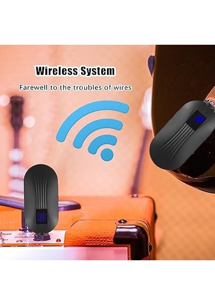 Kablosuz Gitar Sistemi Verici Alıcı 2.4mhz Piyano Enstrümanı Bt Elektro Gitar Verici Alıcı 6.35MM Arayüz Konser Salonları Derslikler Barlar Için Tak ve Çalıştır fırsatları
