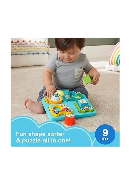 Şekiller ve Sesler Araç Bulmacası, Ince Motor Becerilerinin Gelişimine Yardımcı Müzikler ve Işıklar, 9 Ay ve Üzeri, HRP31 fiyatları
