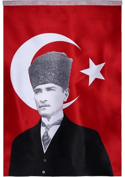 Sanat Atatürklü Türk Bayrağı 135/180