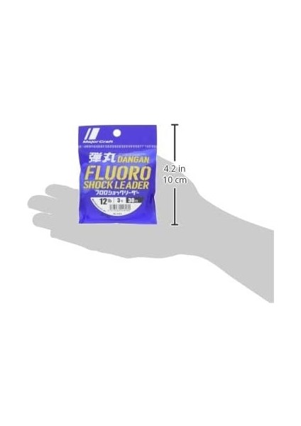 Craft Dangan Fluoro Shock Leader Dfl 3.0/0.285MM./12LB/6.2KG./30MT. fırsatları