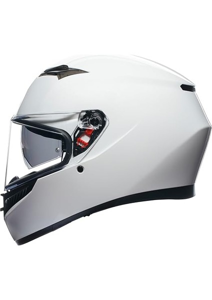 K3 Motosiklet Kaskı Kapalı Kask Mono White M fiyatları