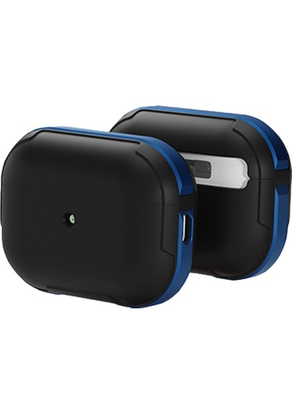 Zengezur Movenchy Airpods 3 (3.nesil) Mo-A8 Armor Kılıf - Lacivert
