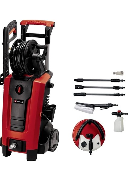 Yüksek Basınçlı Yıkama Makinesi Te-Hp 170 (2.300 W, Maks. 170 Bar, Modüler Hızlı Bağlantı Sistemi, Yüksek Basınç Hortumu, Tabanca, Lans, Çeşitli Nozullar, Fırça, Sprey Kabı Dahil) - 4140770