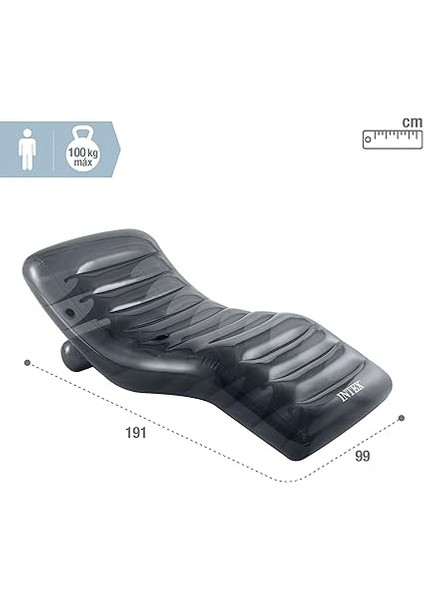 56875 Deniz Yatağı Yaslanmalı 191 Cm, Su Sporları, Plaj Malzemesi, Şişme Ürün, Yüzme Aksesuarı, Kamp, Dalış, Güvenlik fırsatları
