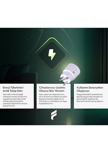Wi-Fi Akıllı Priz (16A) modelleri