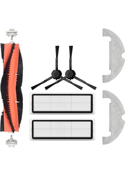 Vacuum Mop 2 Ultra Xiaomi Uyumlu Yedek Fırça Filtre Mop-7 Parça