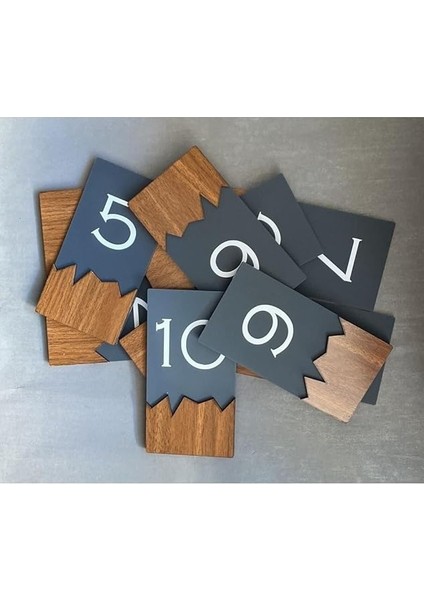 Serisi Dikey Kendinden Yapışkanlı Kapı Numarası -5 fiyatları