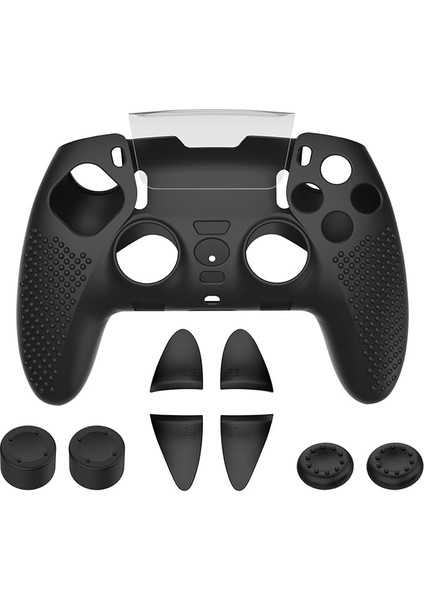 Ps5 Dualsense Edge Elite Controller Için Kaymaz Koruyucu Kılıf, Ergonomik Silikon Kılıf, Ps5 Controller Için Aksesuar