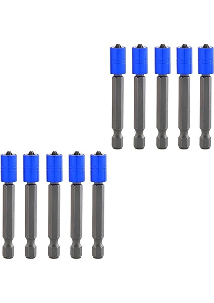 Adet Mıknatıslı Bits Uç Ph2 65 mm Renkli Vida Tutucu Sökme Yıldız Matkap Vidalama Ucu S2 Çeliği