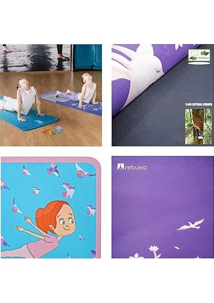 Kauçuk Çocuk Yoga Pilates Matı fırsatları