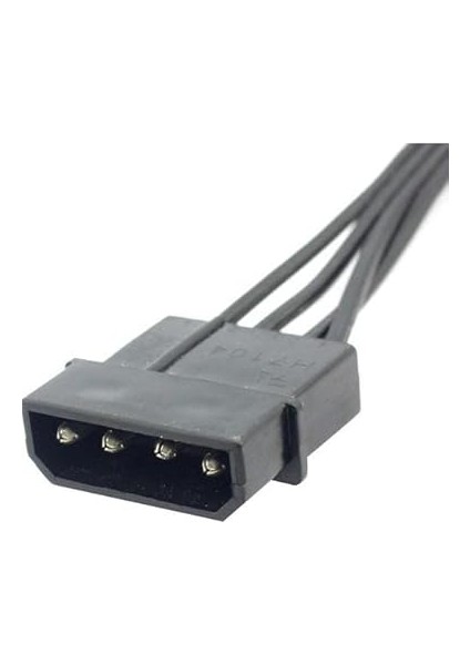 Plus PX-4355 Molex To Sata Kablo, Psu Sata Çoklayıcı, 5 Port Sata Power Çoklayıcı, 60CM Uzunluk indirimleri