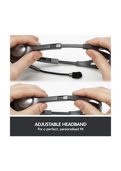 H111 Kablolu Stereo Kulak Üstü Mikrofonlu Kulaklık, Standart 3.5 mm Jak Girişi, 235 Kablo Uzunluğu, Siyah fırsatları