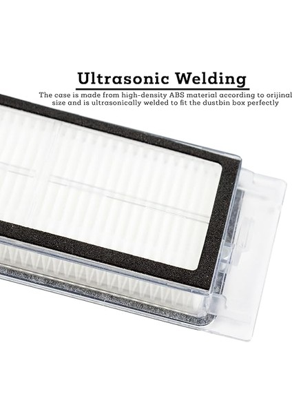 Roborock S5 Max ile Uyumlu 2li Hepa Filtre Roborock S5 Max S50 S6 S6 Maxv Pure ile Uyumlu 2 Adet Hepa Filtre indirimleri