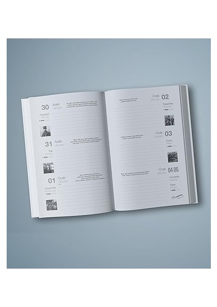 Kelebek 2025 Atatürk Ajanda - Cumhuriyet modelleri