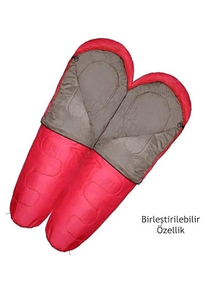 Alfa Pro Uyku Tulumu 0c - Kırmızı modelleri