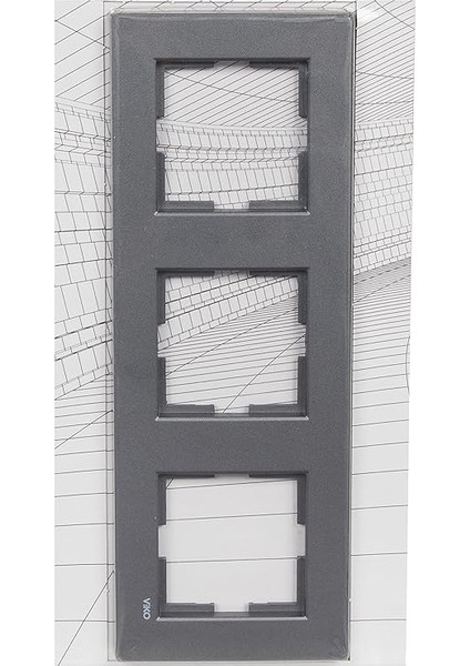 Novella Füme Üçlü Çerçeve modelleri