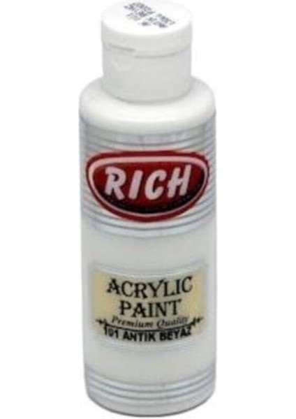 Master Acrylic Antik Beyaz 120 cc Akrilik Boya 101