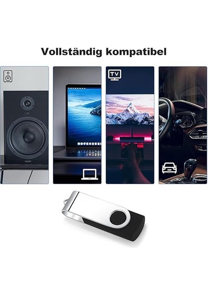 GB USB Bellek, Srvr 5 Adet USB Flash Sürücü Çok Renkli Hafıza Çubuğu Veri Belleği USB 2.0 Kapaklı LED Gösterge Anahtar Bandı modelleri