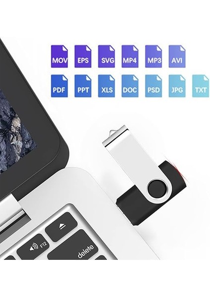 GB USB Bellek, Srvr 5 Adet USB Flash Sürücü Çok Renkli Hafıza Çubuğu Veri Belleği USB 2.0 Kapaklı LED Gösterge Anahtar Bandı fırsatları