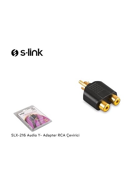 SLX-216 Audio Y- Adapter Rca Çevirici modelleri
