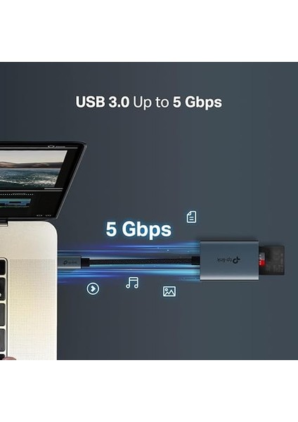 UA430C; USB 3.0 Type-C ile Sd &amp; Microsd 3.0 Kart Okuyucu indirimleri