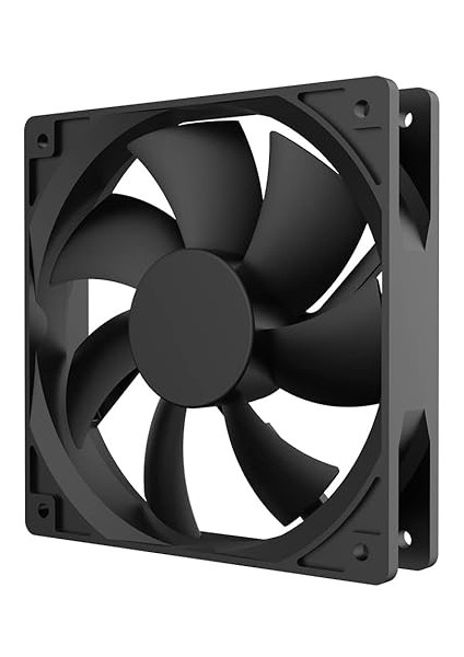 12CM Smart Black 55CFM Sessiz Pwm Kasa Fanı (AK-FN120)